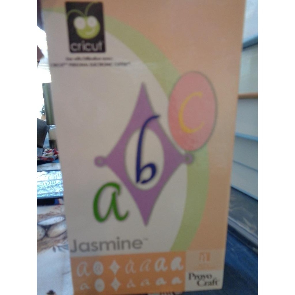 Cricut Die Cut Cartridge JASMINE Scrapbooking
